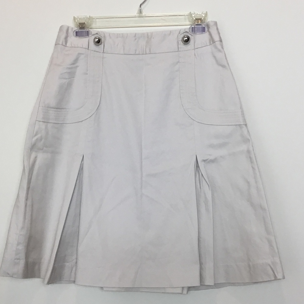 Grace Elements of Classic Pleated Skirt in khaki size 6